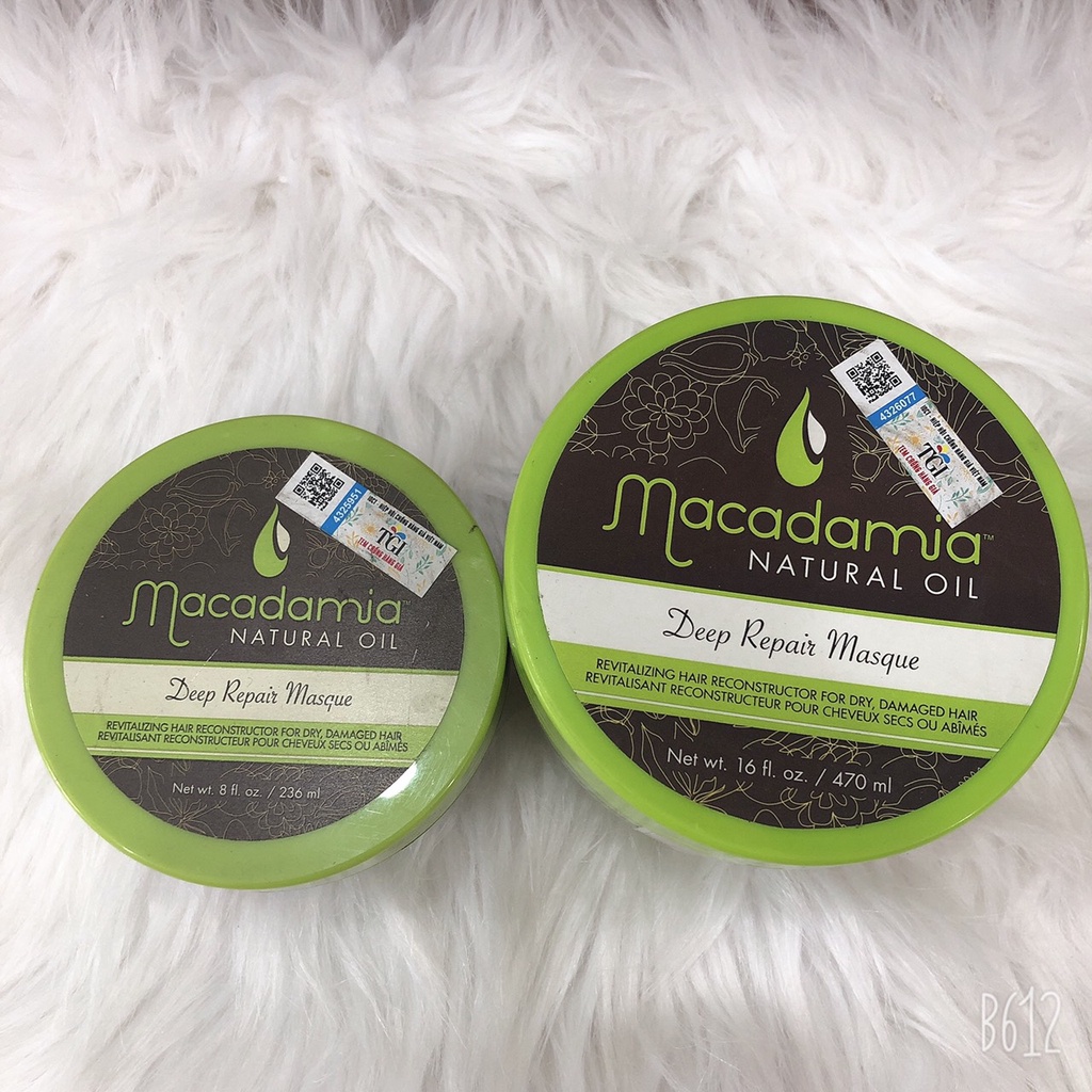 Kem Ủ Macadamia Deep Repair Masque Phục Hồi Tóc Hư Tổn 