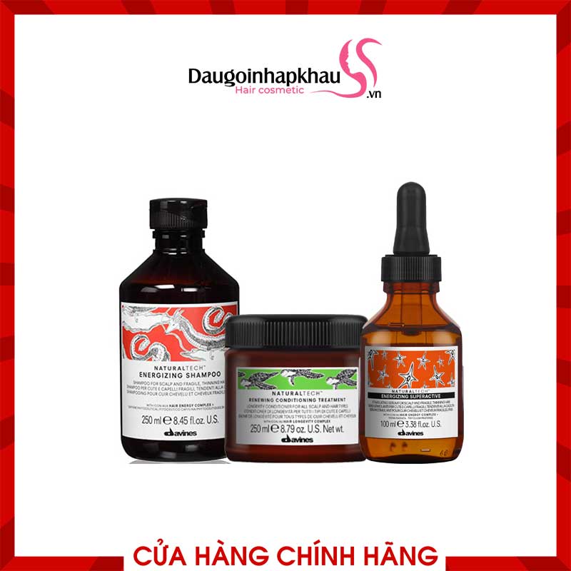 Combo Davines Energiring Gội Xả Tinh Chất Chống Rụng Và Mọc Tóc  Combo Davines Energiring Gội Xả Tinh Chất Chống Rụng Và Mọc Tóc