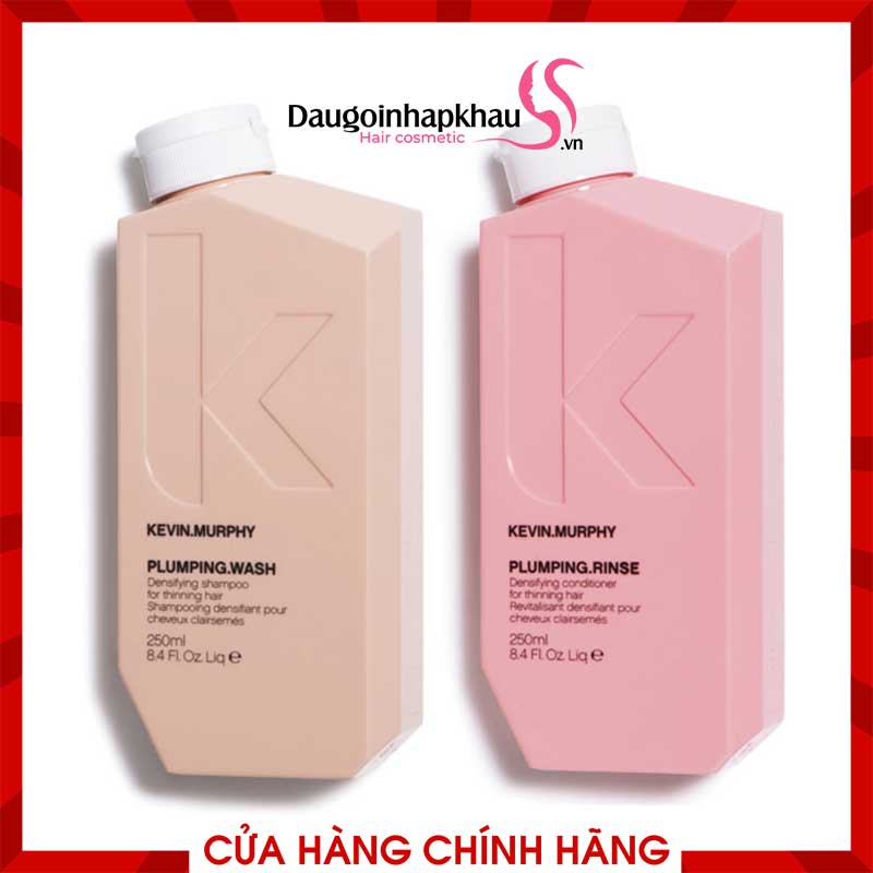 Cặp Gội Xả Kevin Murphy Plumping Cho Tóc Dầu Ít Mỏng Rụng  Cặp Gội Xả Kevin Murphy Plumping Cho Tóc Dầu Ít Mỏng Rụng