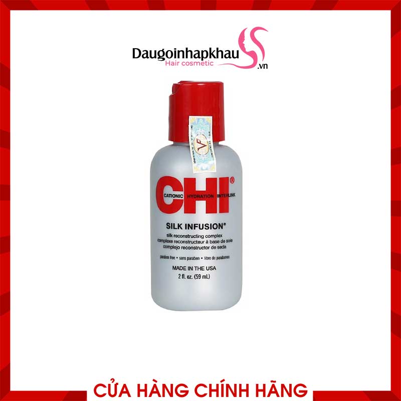 Tinh Dầu Dầu Dưỡng Tóc CHI Silk Infusion 