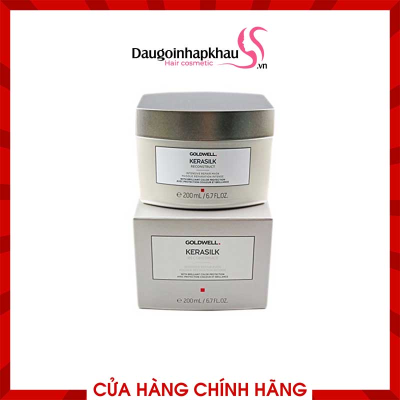 Dầu Hấp Goldwell Kerasilk Reconstruct Siêu Phục Hồi Dầu Hấp Goldwell Kerasilk Reconstruct Siêu Phục Hồi