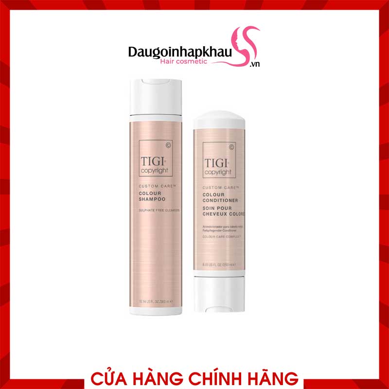 Cặp Gội xả TIGI Copyright Colour Chăm Sóc Tóc Nhuộm  Cặp Gội xả TIGI Copyright Colour Chăm Sóc Tóc Nhuộm